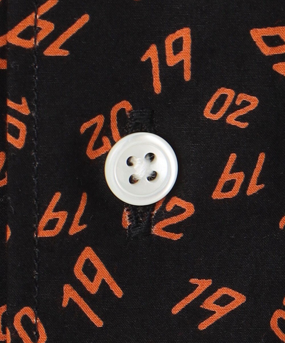 J.PRESS MEN 【J.PRESS ORIGINALS】Broad Print 1902 Regular Collar Shirt / Baggy Fit 