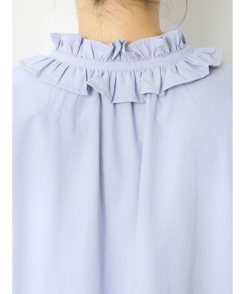 CRAFT STANDARD BOUTIQUE デシンフリル刺繍スリーブブラウス 