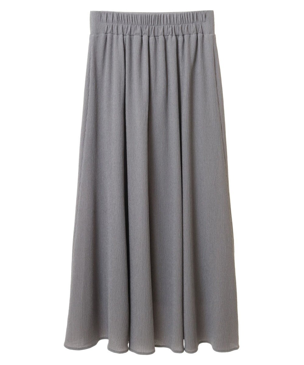 earth music&ecology ＳＥＴ２点バックリボンブラウス＋フレアスカート 