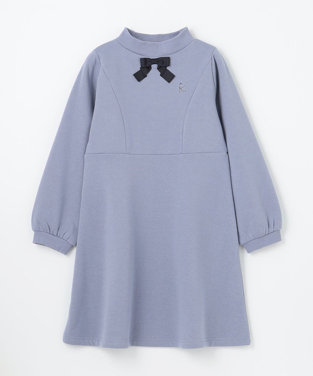 組曲 KIDS 【150-160cm】リボンタイ ワンピース 