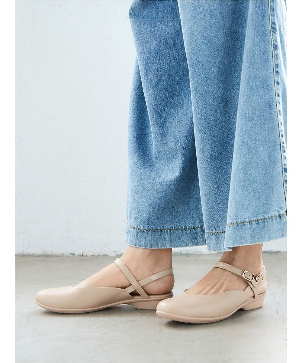 ASICS WALKING ペダラ フラット ヒール ストラップ レディース 3E 