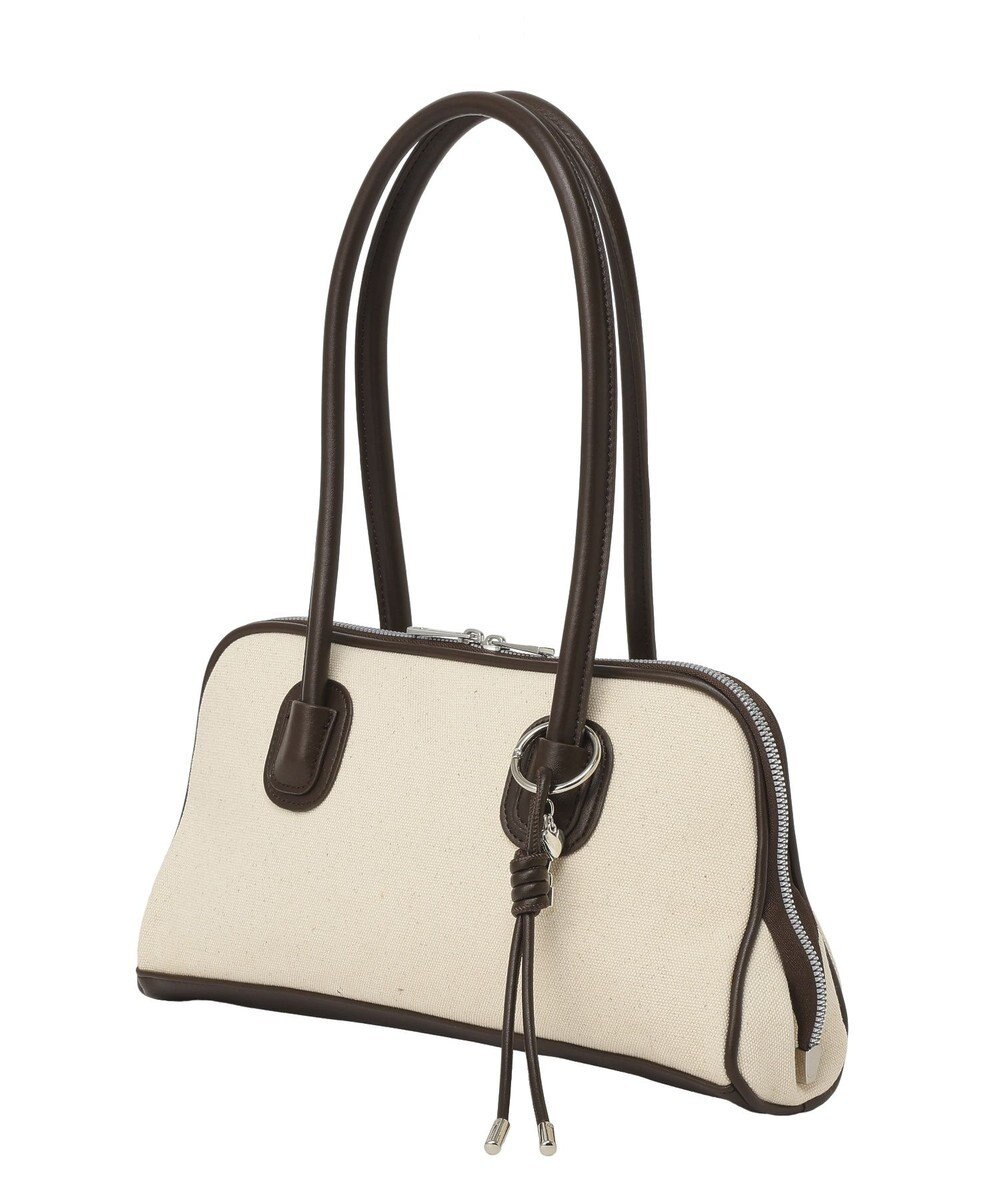 earth music&ecology チャーム付きオブロングボストン 