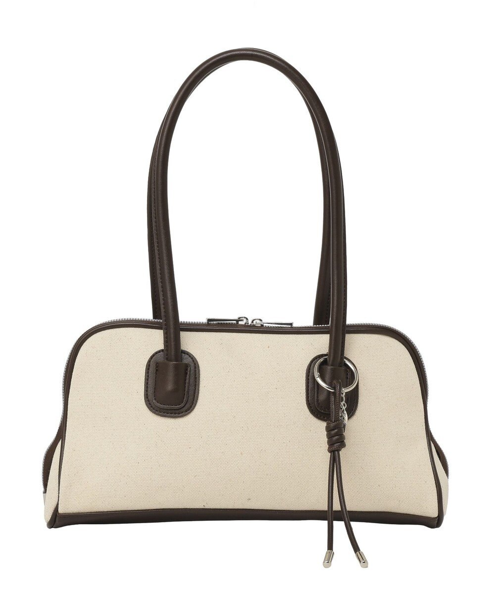 earth music&ecology チャーム付きオブロングボストン 