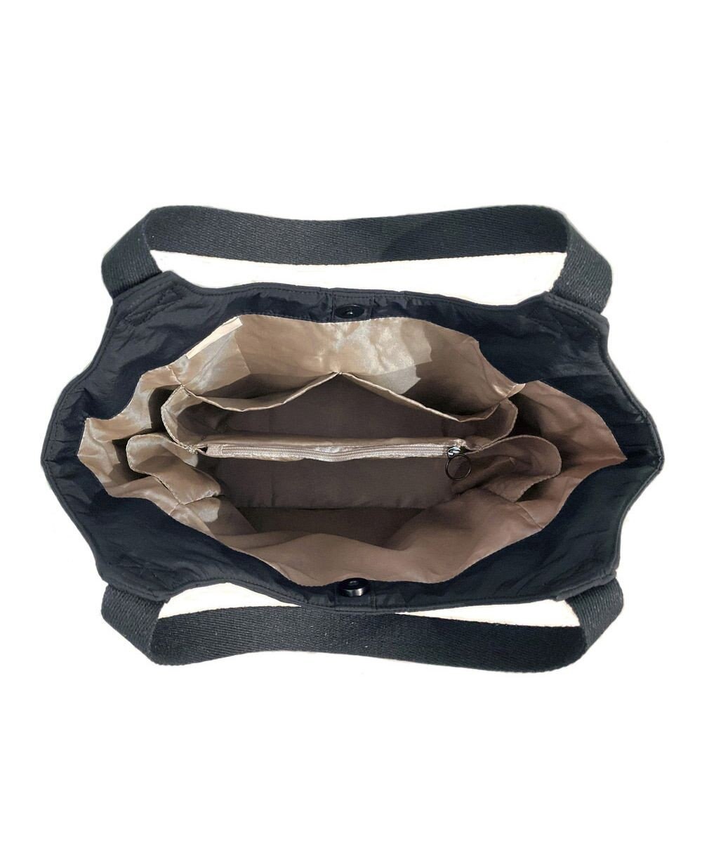 ROOTOTE 3674【仕切り+自立+撥水】LT.ラウンド.パルーティ.キルト-D 