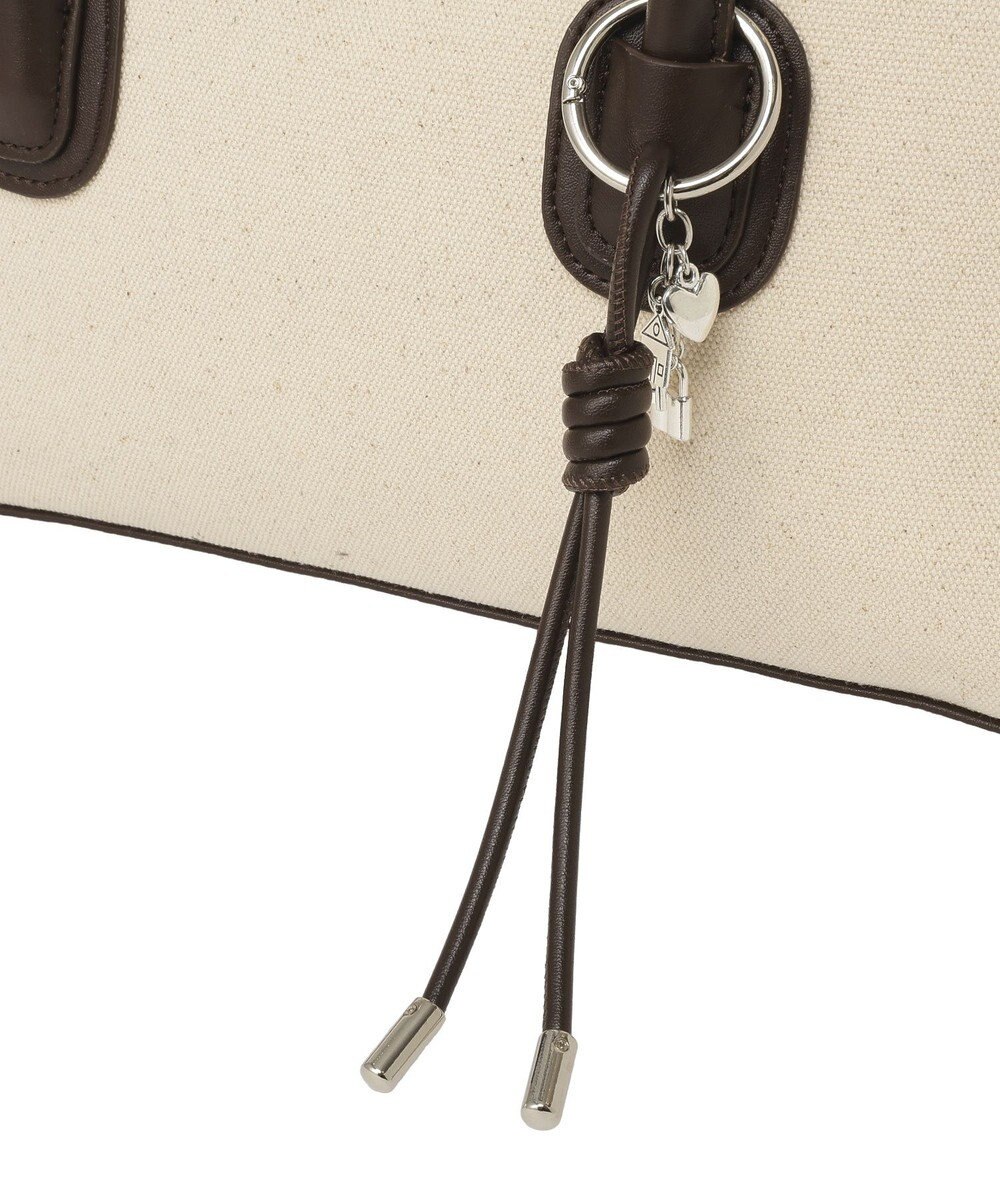 earth music&ecology チャーム付きオブロングボストン 