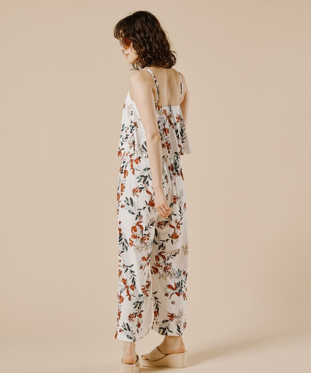 San-ai Resort（三愛水着楽園） 【SALE】ロングパンツセット水着　9M・11L　【Coral veil（コーラルヴェール）】 