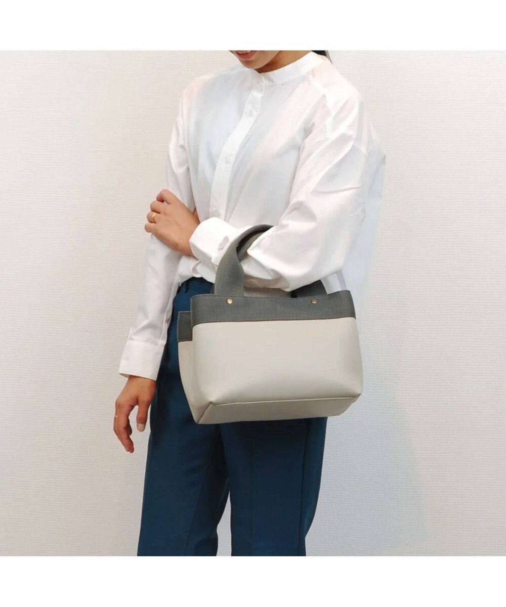 UNBILLION 【訳あり商品】カシュカシュ cache cache / テープディテール2wayパーテーショントート 