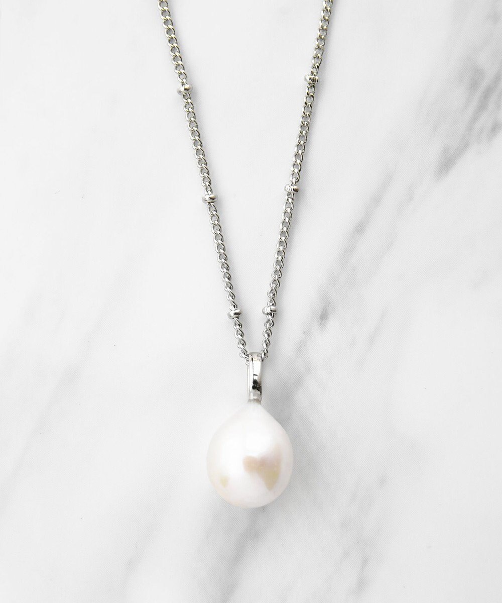 TOCCA NOBLE PEARL NECKLACE 淡水バロックパール ネックレス シルバー系