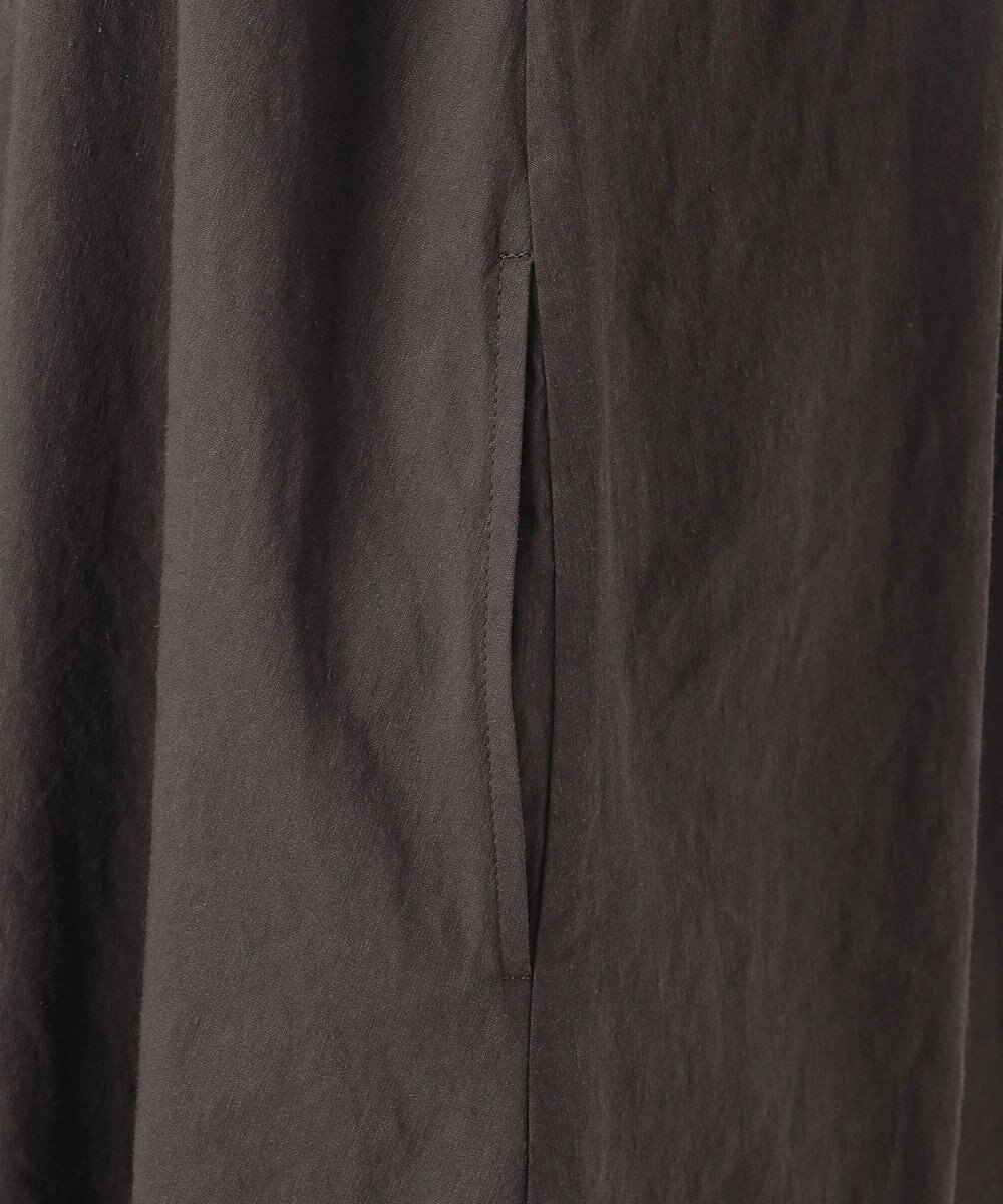 23区 【R(アール)】NALYA リネンヴィスストレッチ ボリュームスリーブワンピース 