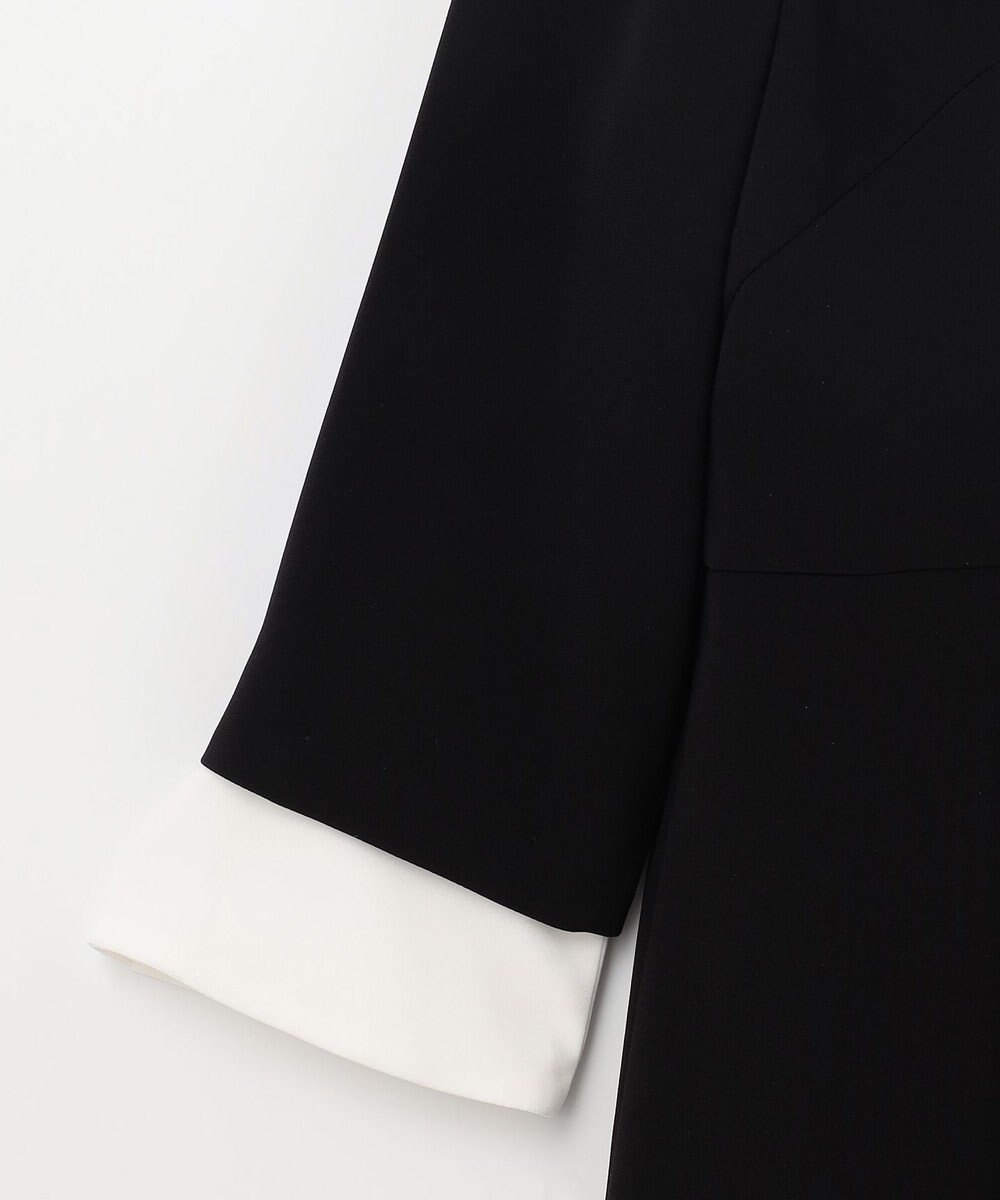 GRACE CONTINENTAL ダブルクロスドレス 