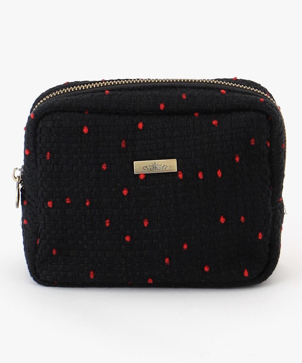 GRACE CONTINENTAL Fabricスクエアポーチ-AW 