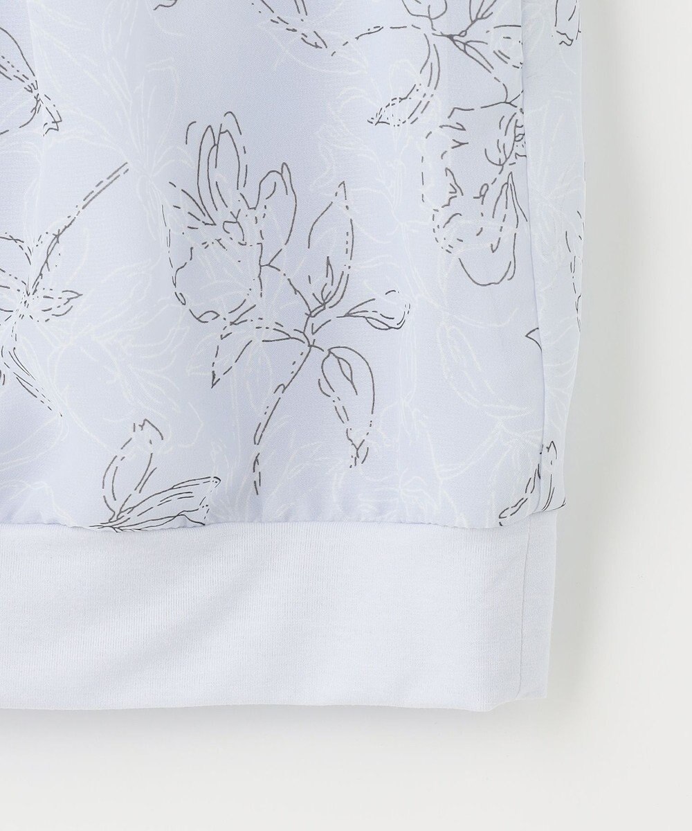 ANY SIS シフォンかぶせ ブラウス 