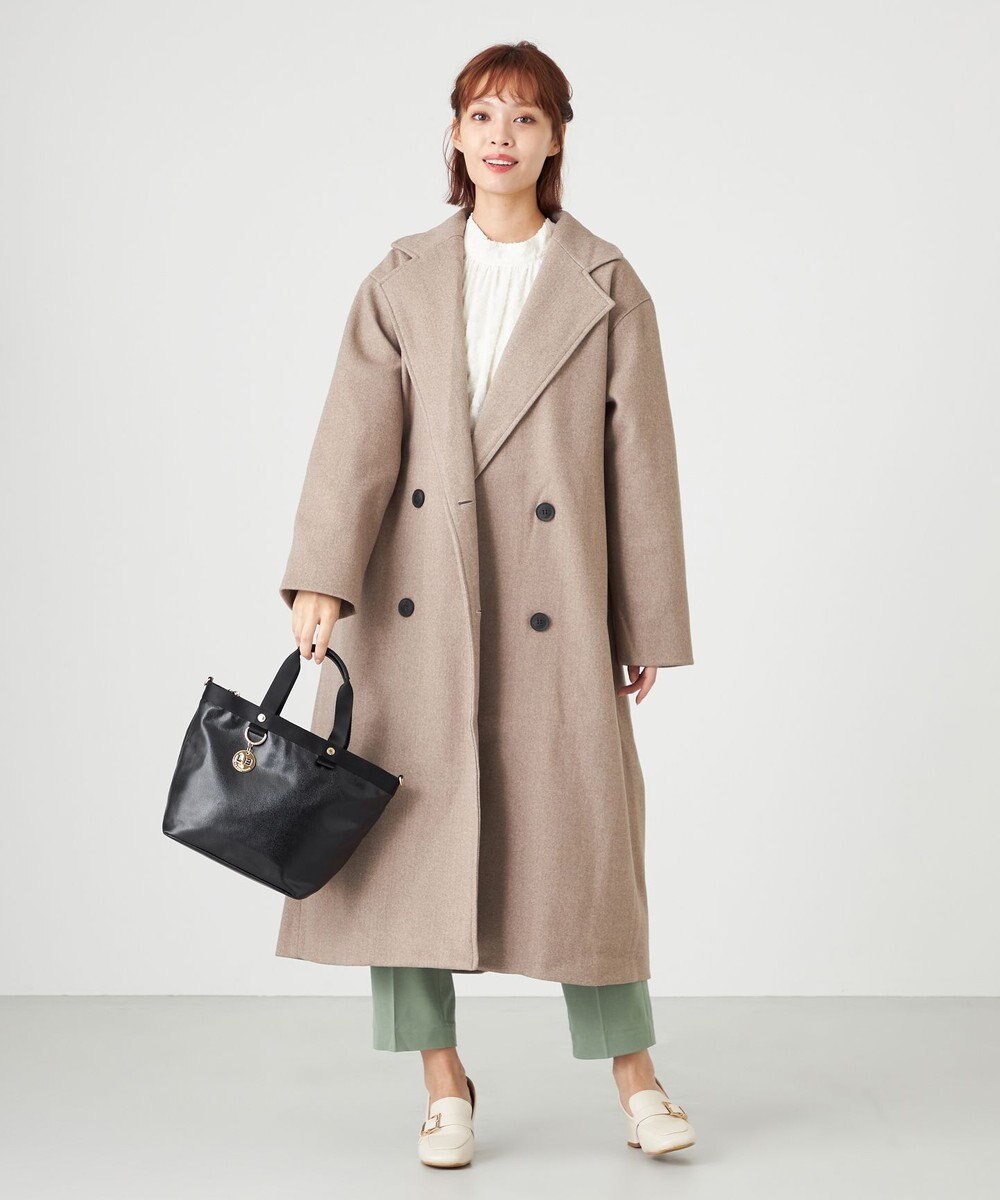 LA BAGAGERIE 【コットン×ポリウレタン】シャイニーミニトート 