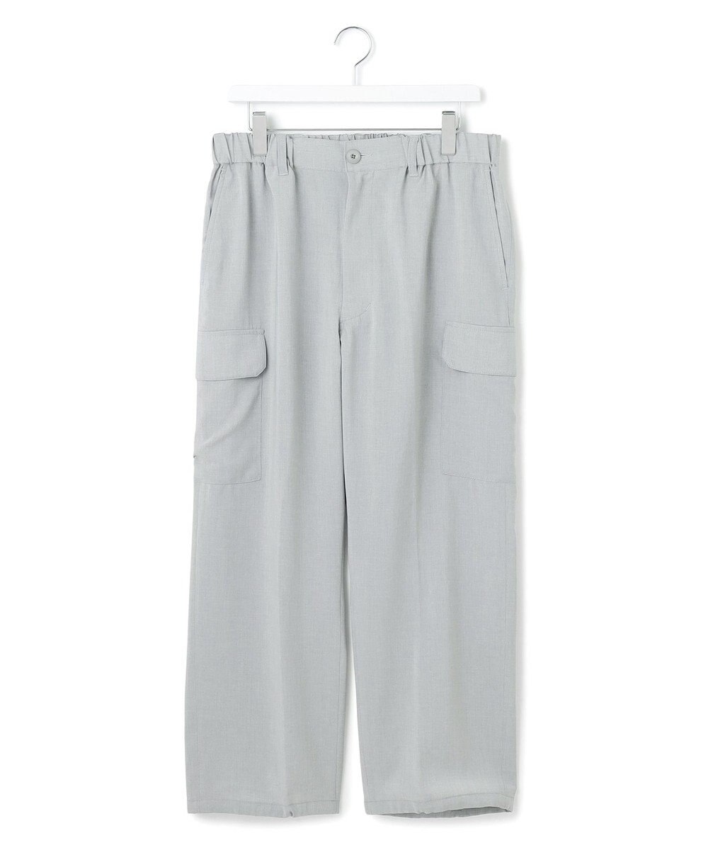 J.PRESS YORK STREET 【UNISEX】リネンライクイージー カーゴパンツ 