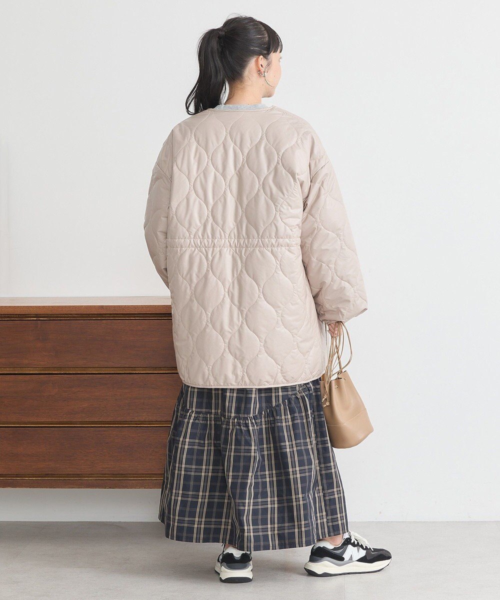 earth music&ecology キルティングハーフコート 
