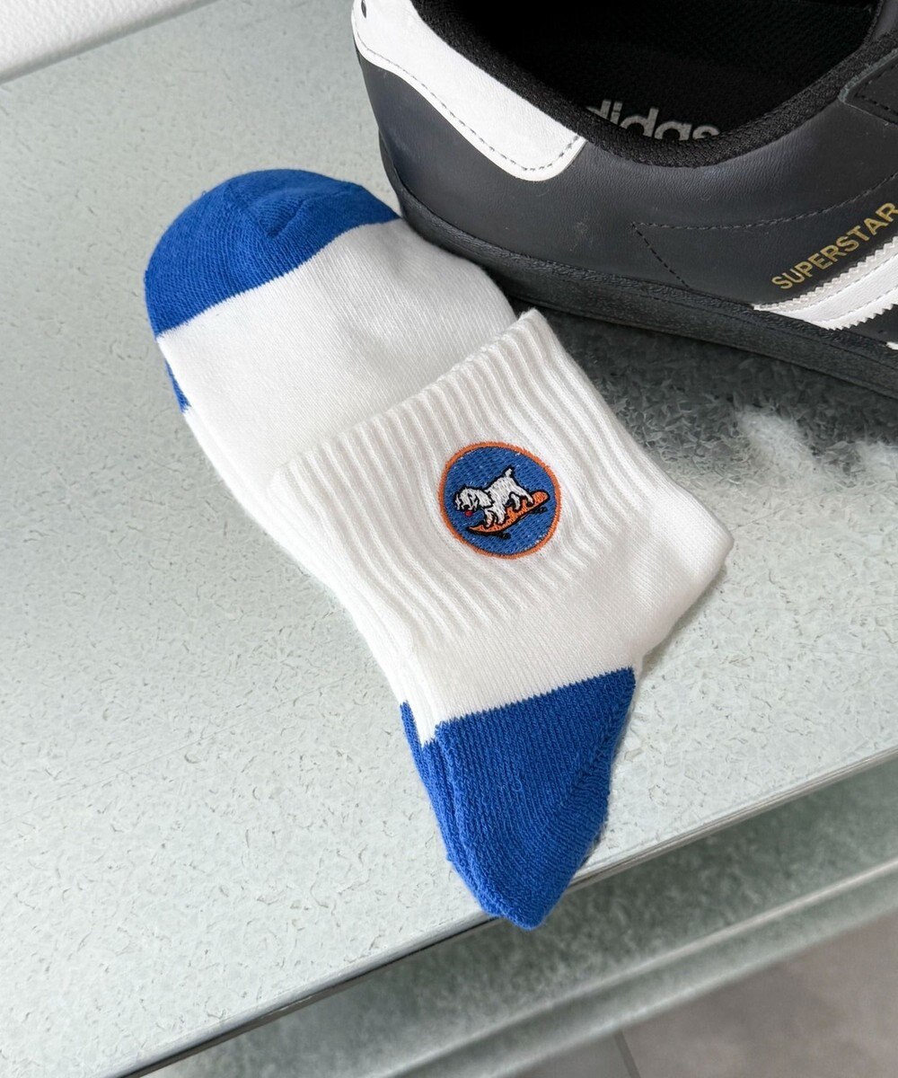 WEGO 刺繍パイルソックス（U） 