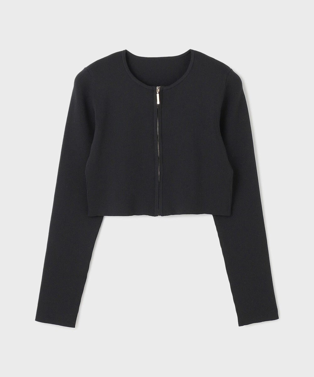 GRACE CONTINENTAL ショートリブニットカーディガン 