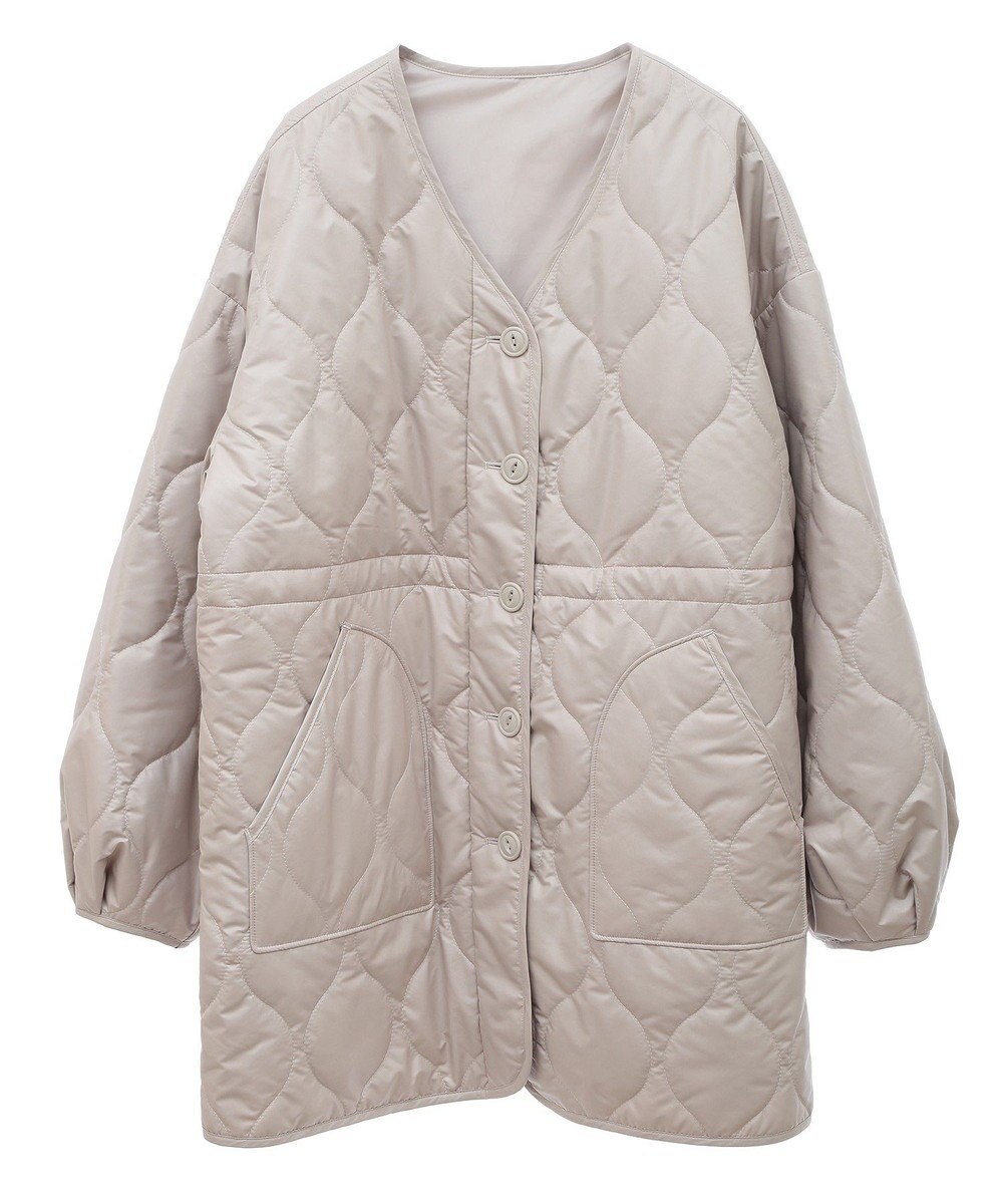 earth music&ecology キルティングハーフコート 