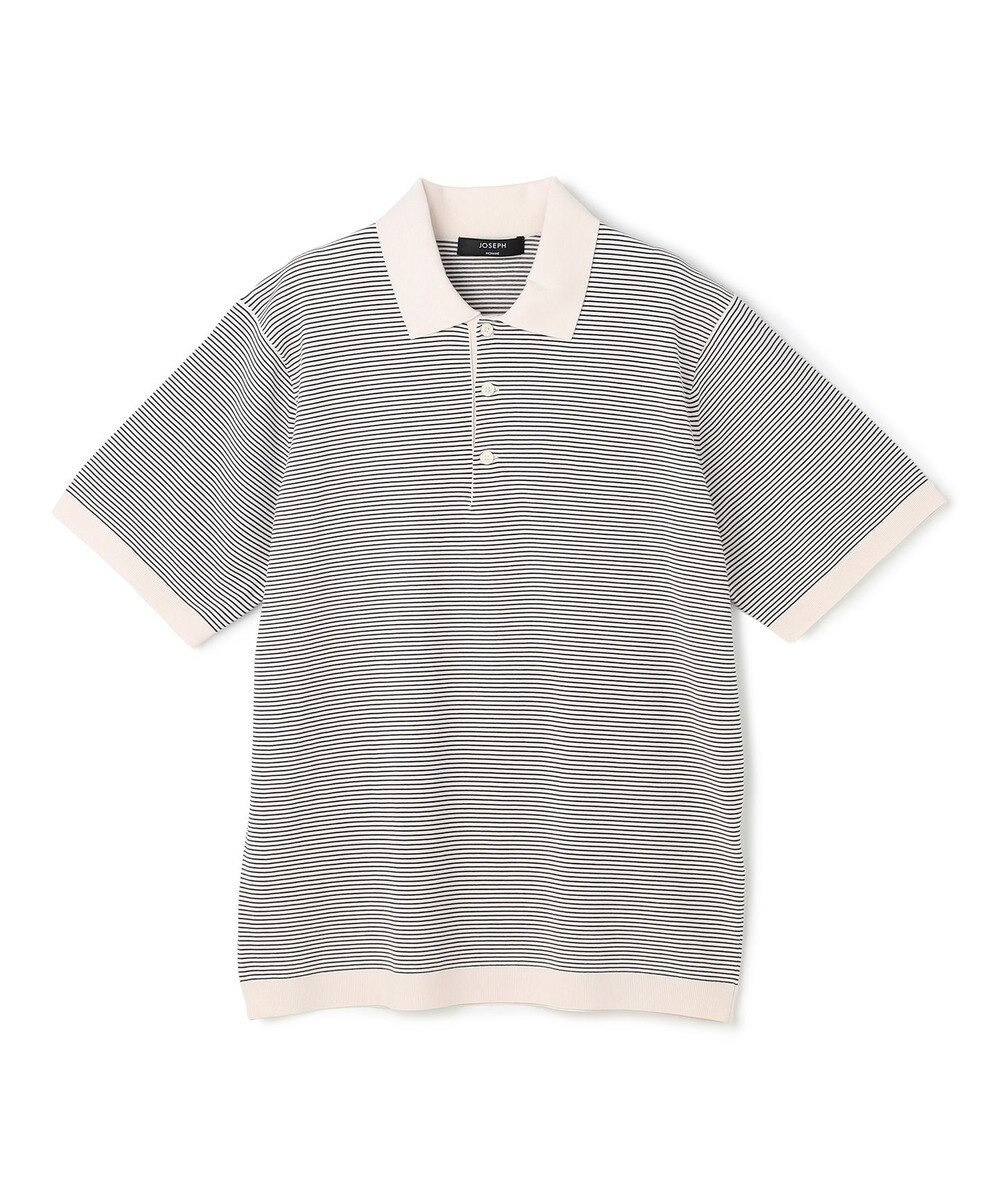 JOSEPH HOMME 【新柄】リュクスレーヨンボーダー　ポロニット 