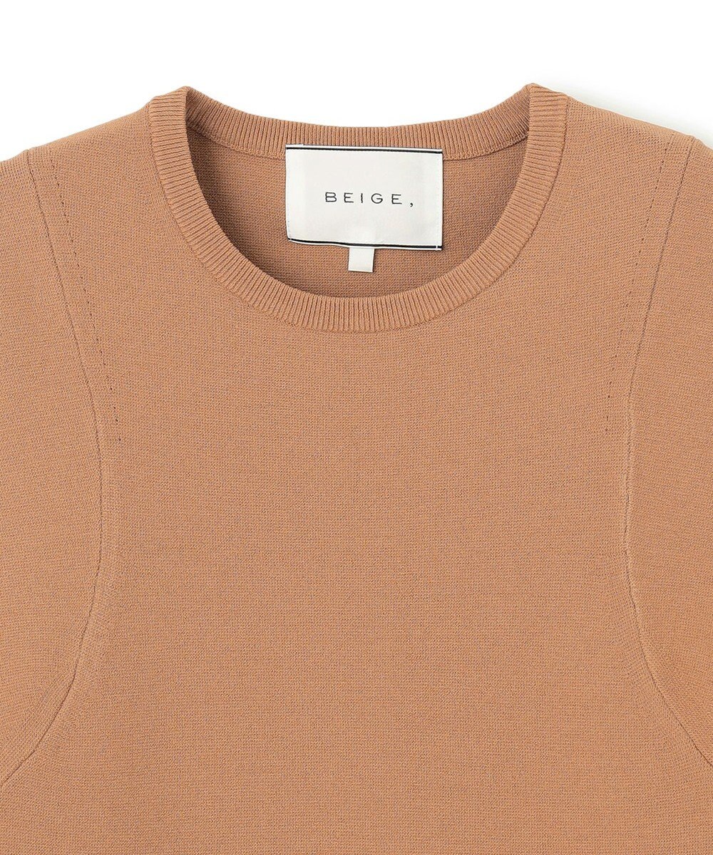 BEIGE， LAURA / 半袖ニットトップス 