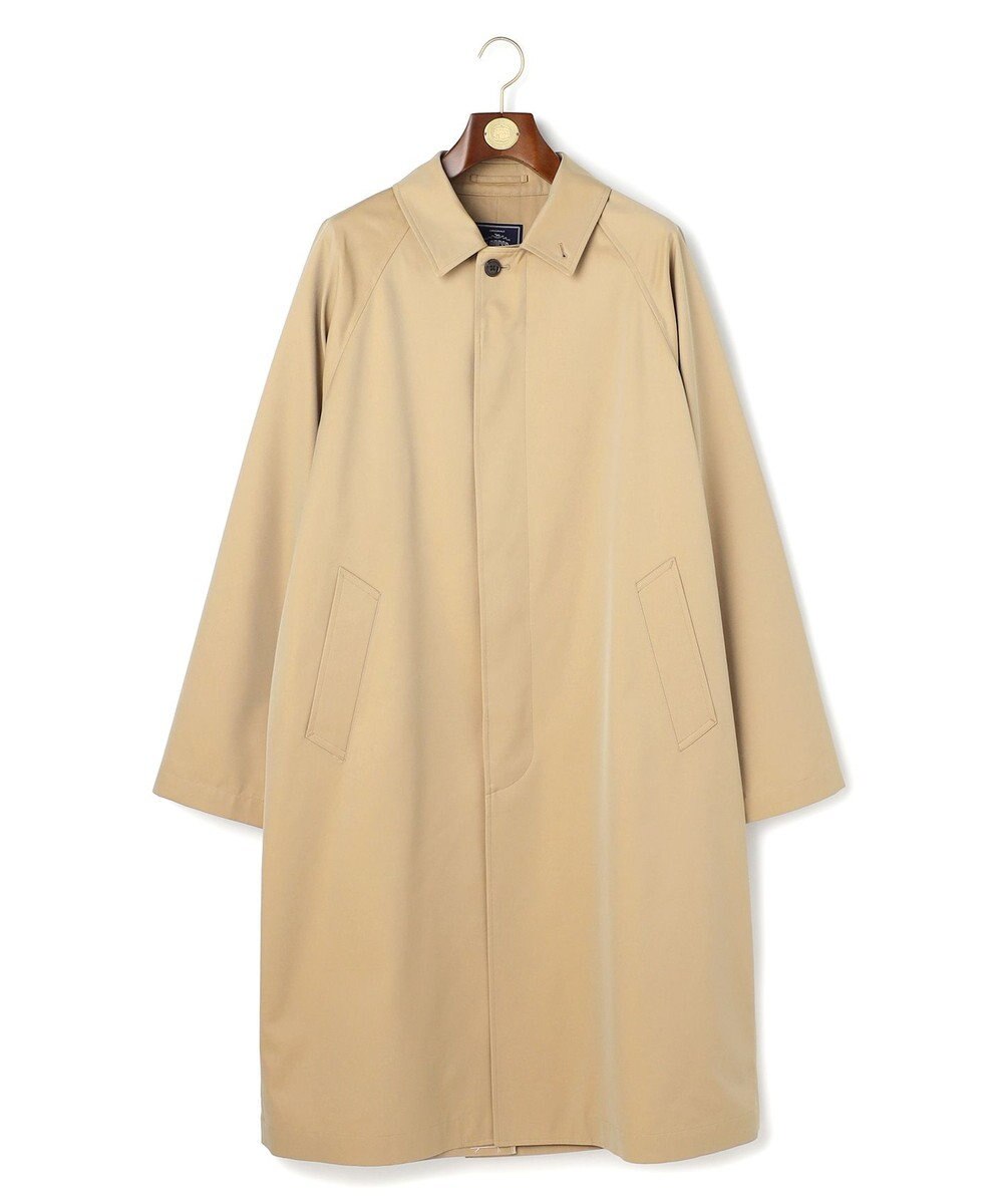 J.PRESS MEN 【J.PRESS ORIGINALS】【UNISEX】Cotton Like Polyester Balmacaan Coat 