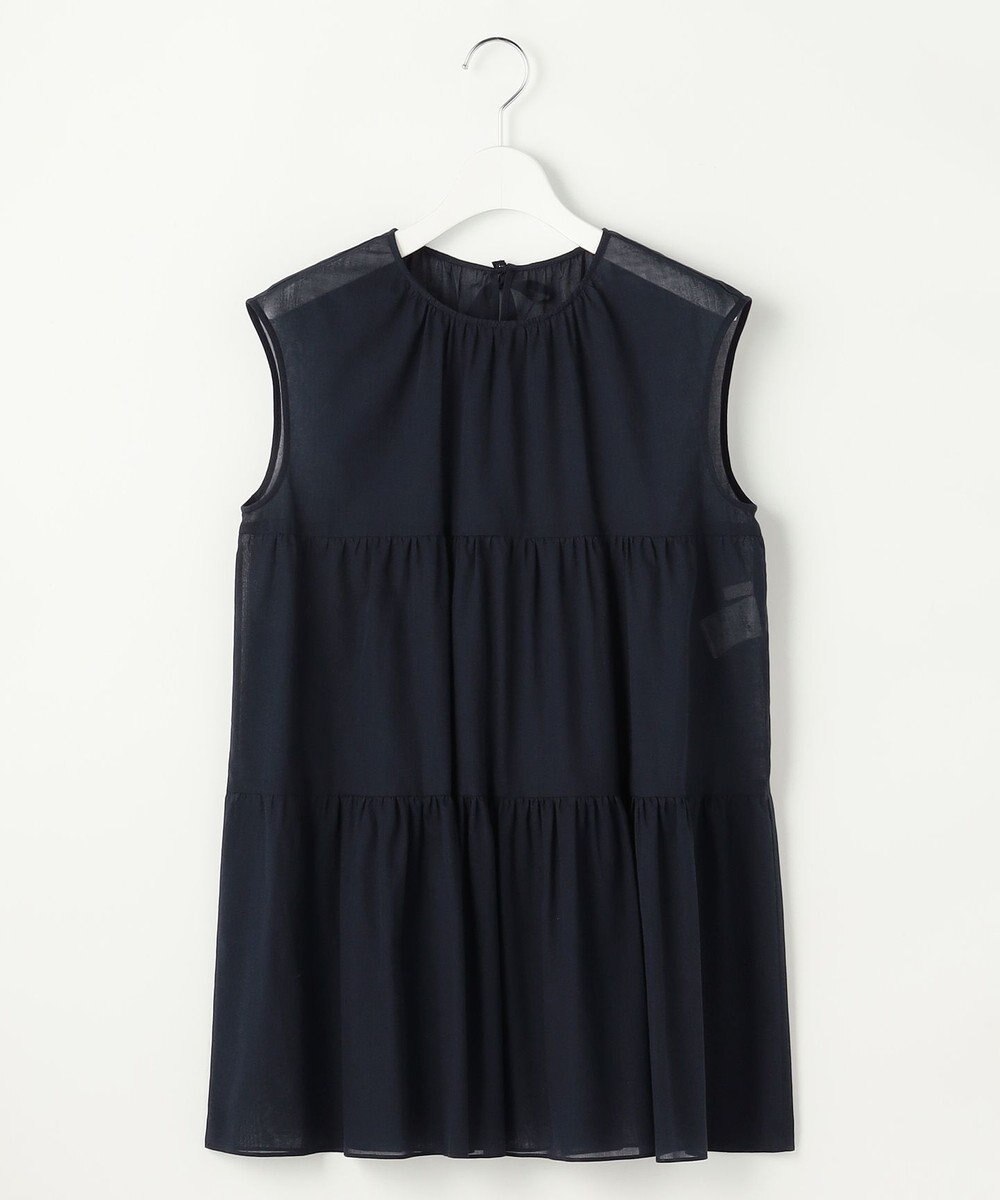 自由区 S ノースリーブコットン ブラウス 