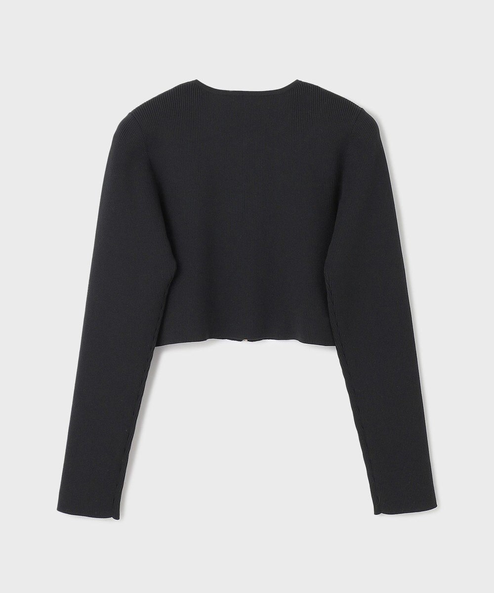 GRACE CONTINENTAL ショートリブニットカーディガン 