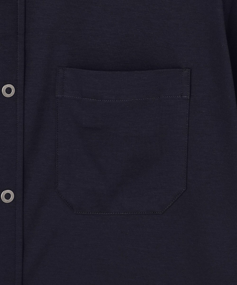JOSEPH ABBOUD 【キングサイズ・ジャージー素材・ストレッチ】バーシブルジャージー シャツ 