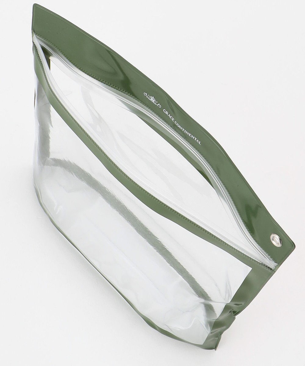 GRACE CONTINENTAL Fabricスクエアポーチ-AW 