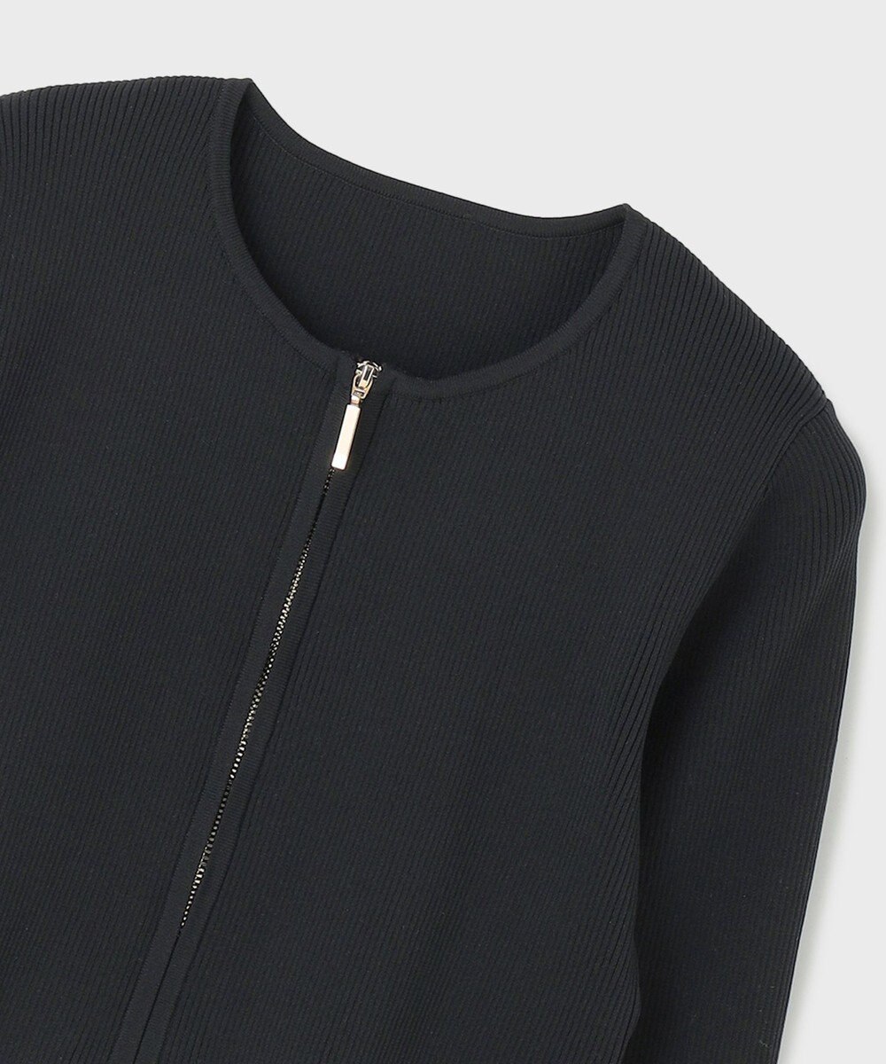 GRACE CONTINENTAL ショートリブニットカーディガン 