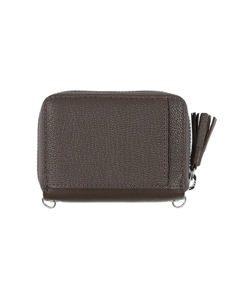 UNBILLION ペルケ perche / ドット刺繍ジャバラチャームウォレットショルダー 