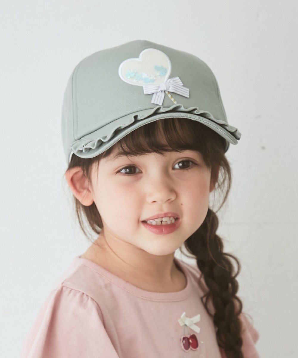 シャラシャラモチーフフリルキャップ / any FAM KIDS | ファッション