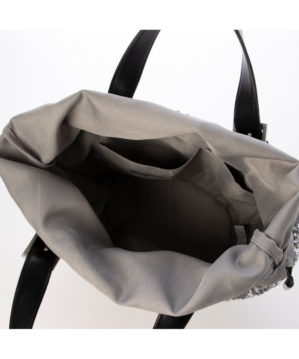 UNBILLION カシュカシュ cachecache / スパンコールかごトートバッグ 