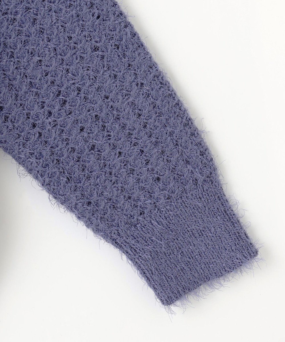 ANY 【洗濯機可】フェザーメッシュニット 