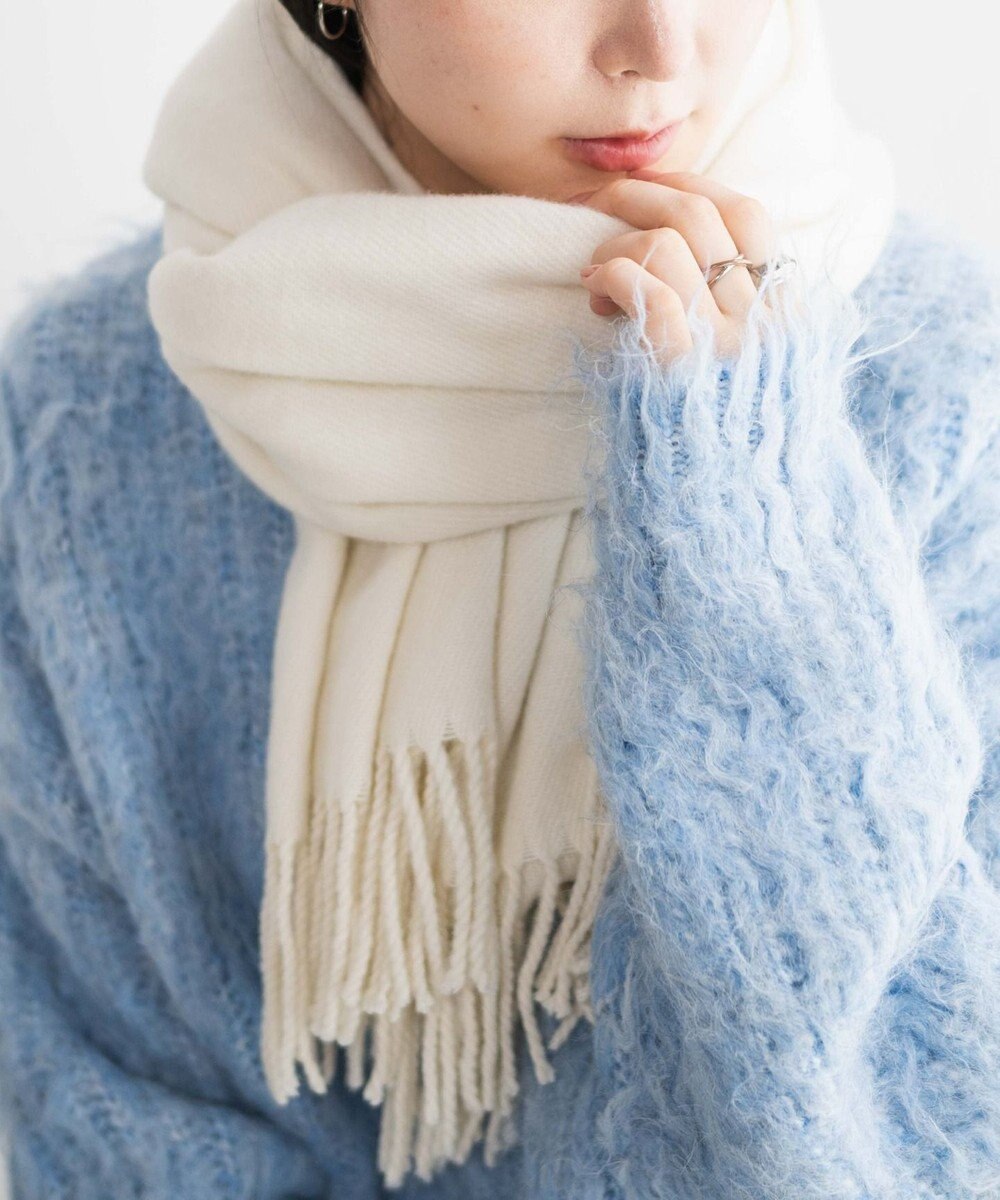 WEGO 【ユニセックス着用ITEM】大判ストール 