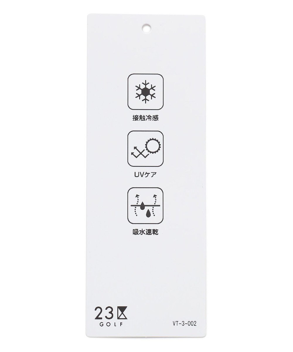 23区GOLF 【MEN】【接触冷感・UVケア・吸水速乾】ギンガムチェック柄 ポロシャツ 