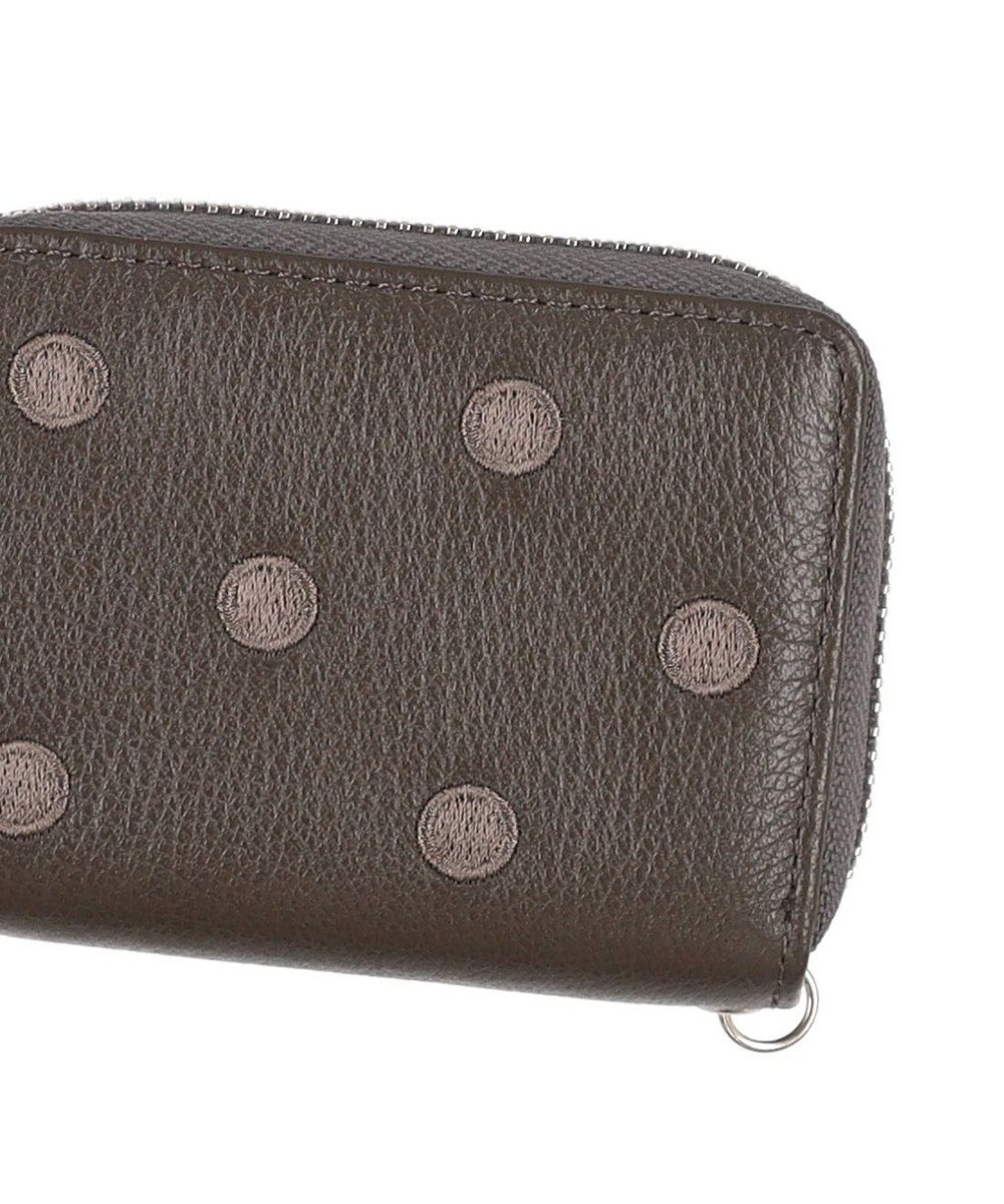 UNBILLION ペルケ perche / ドット刺繍ジャバラチャームウォレットショルダー 