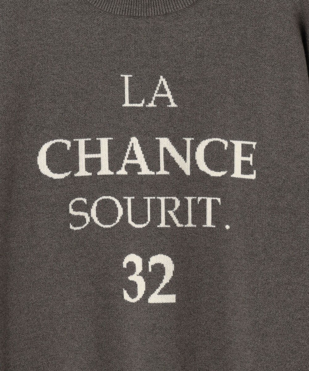 Feroux 【古畑星夏さん着用】レタードニット プルオーバー 