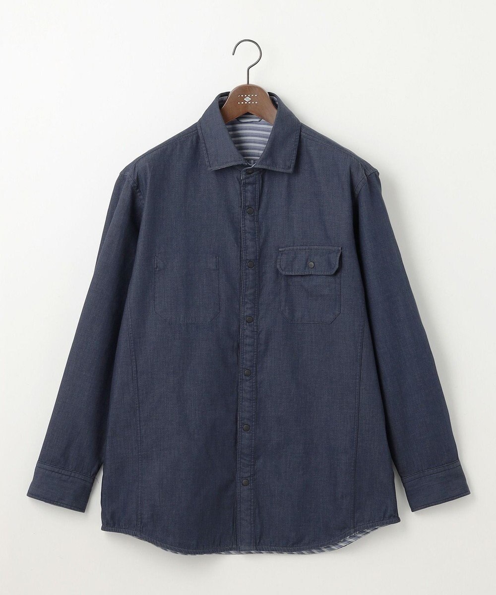 JOSEPH ABBOUD 【キングサイズ・2WAY・25AW】リバーシブルシャツ 