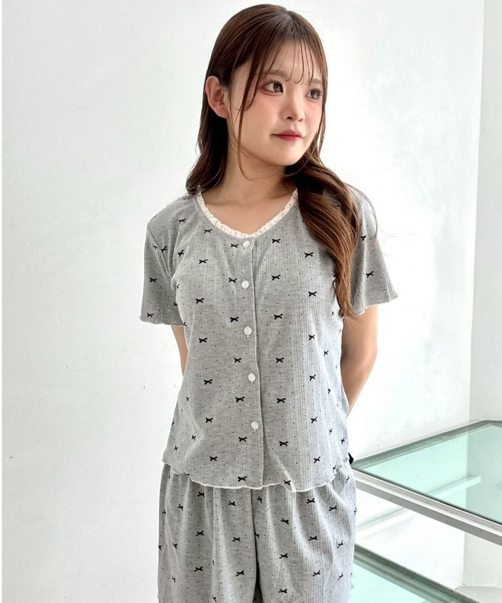 WEGO 総柄セットアップルームウェア 