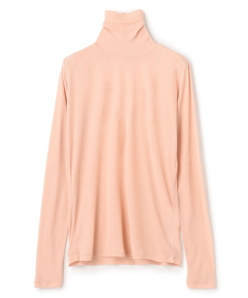 BEIGE， SORE / コットンシアーハイネックカットソー 