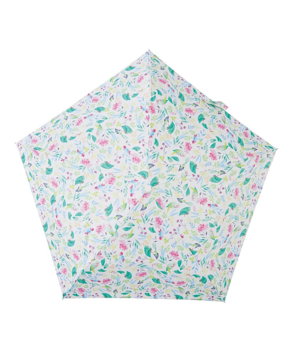 MOONBAT estaa 晴雨兼用 自動開閉傘 超軽量 ジューシーフラワー 日傘 遮光 遮熱 UV 