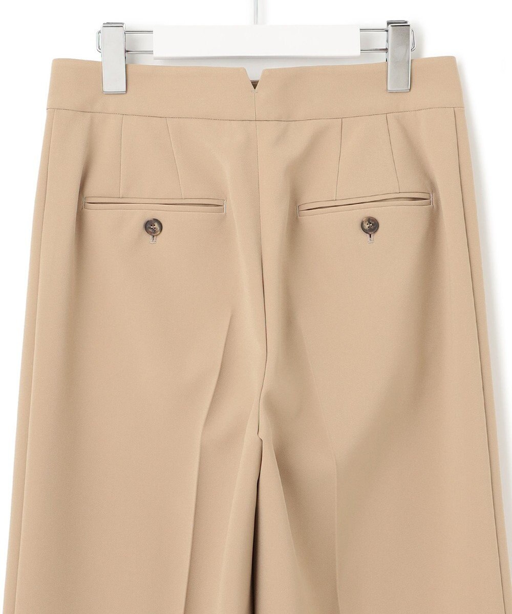 23区 【洗える】ストレッチダブルクロス サスペンダーパンツ 