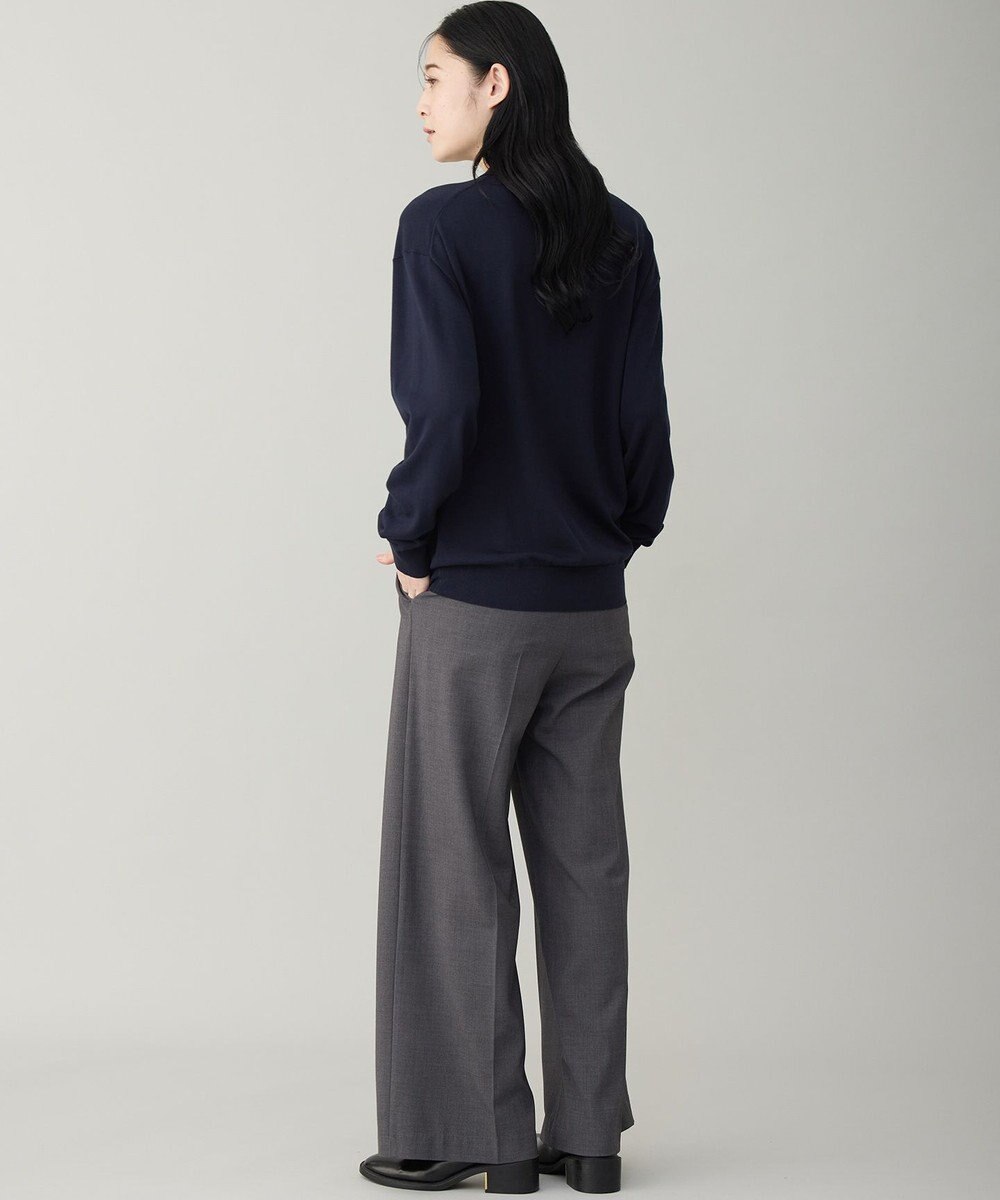 UNFILO MENS 【男女兼用】ソフトサーモ アンチピリングニット ポロ 