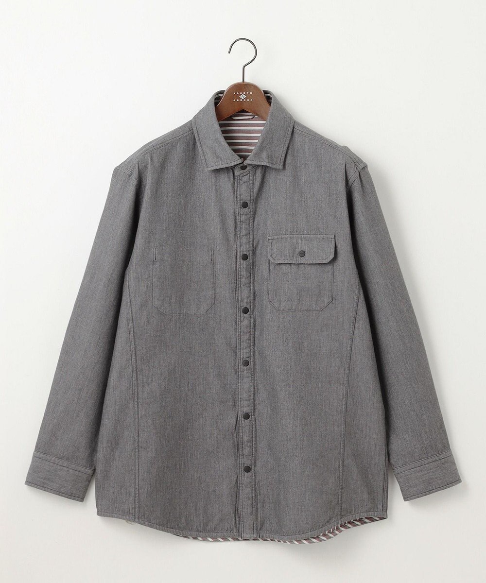 JOSEPH ABBOUD 【キングサイズ・2WAY・25AW】リバーシブルシャツ 