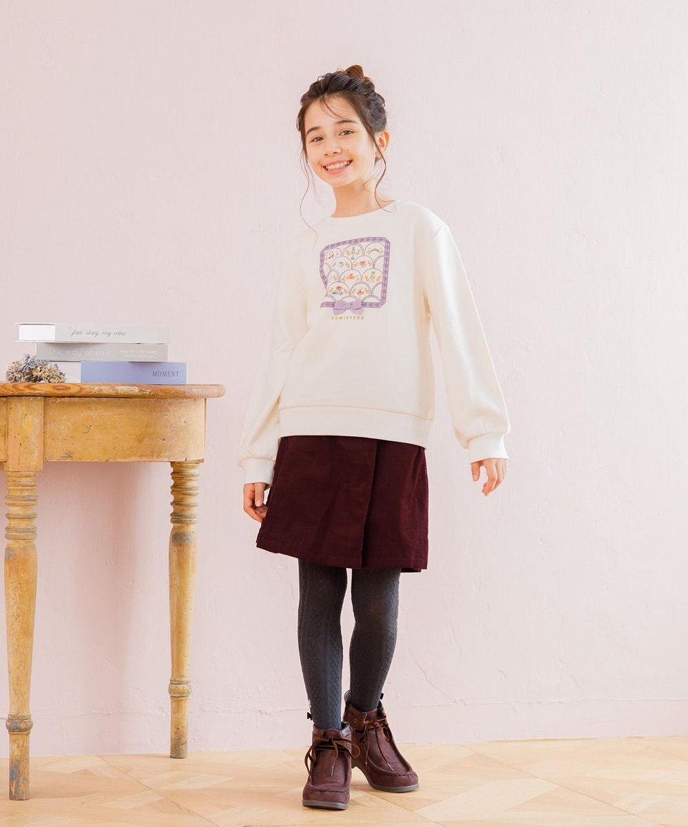 組曲 KIDS 【150-160㎝】コーデュロイ キュロット 