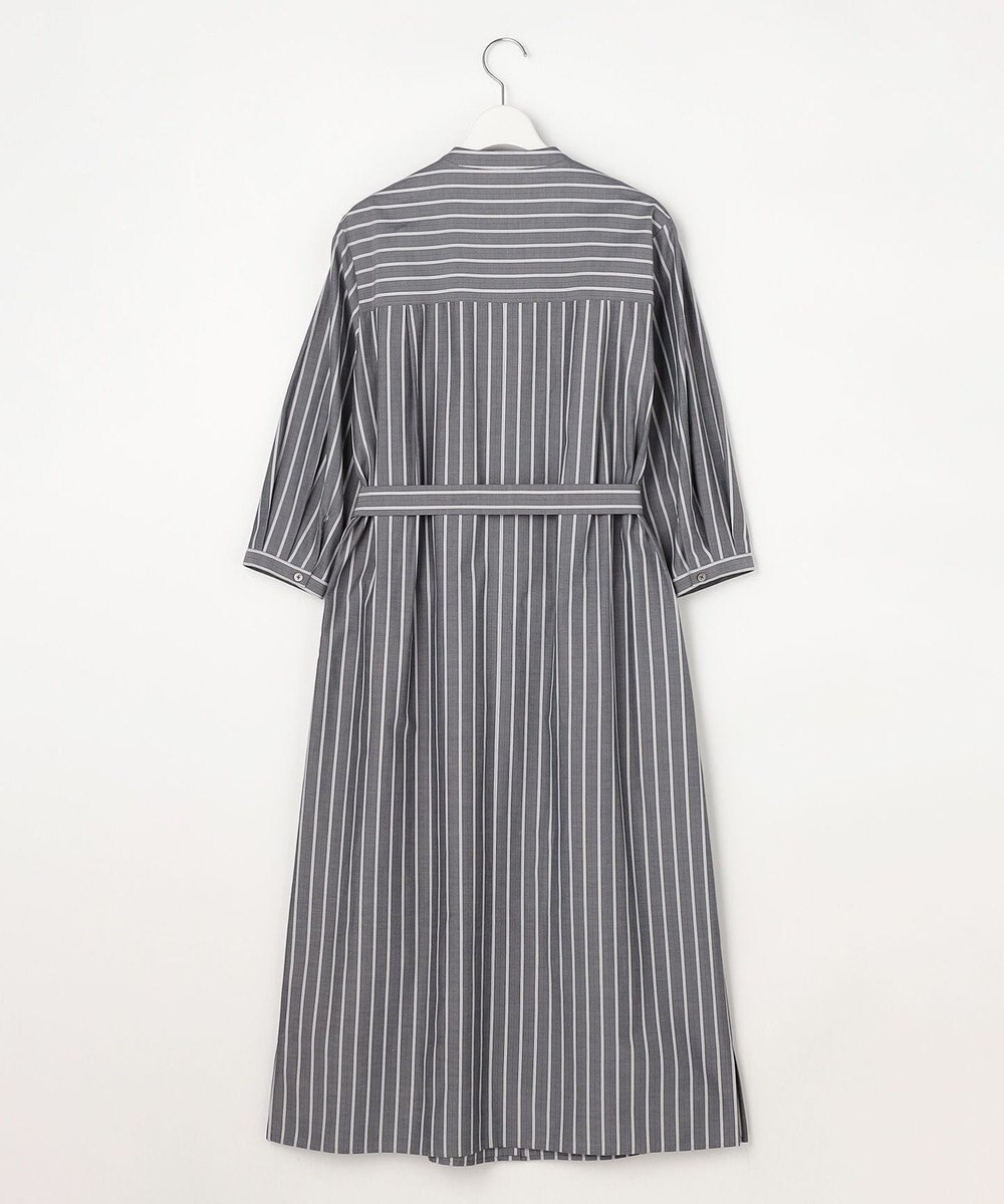 J.PRESS LADIES S TC ハイカウントストライプ シャツ ワンピース 