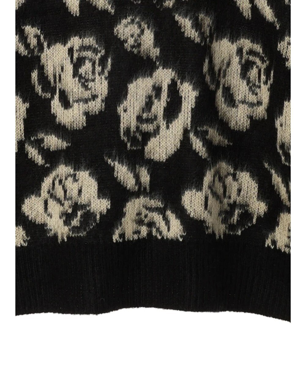 Green Parks ・ＳＵＧＡＲ　ＳＰＯＯＮ　フラワーシャギーニット 