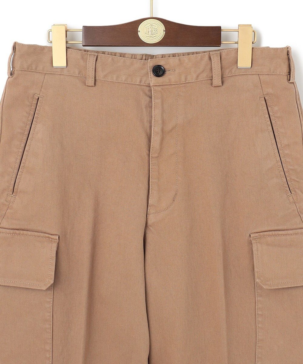 J.PRESS MEN コットンピケストレッチ カーゴパンツ 