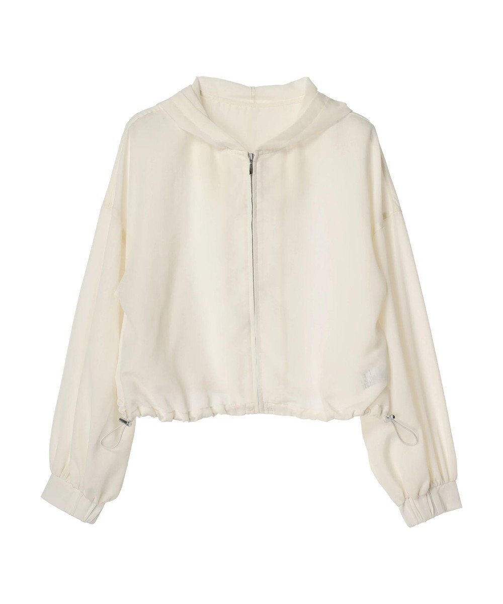 earth music&ecology シアーフードブルゾン 